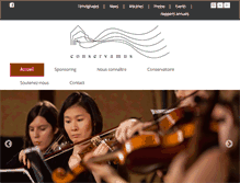 Tablet Screenshot of conservamus.be
